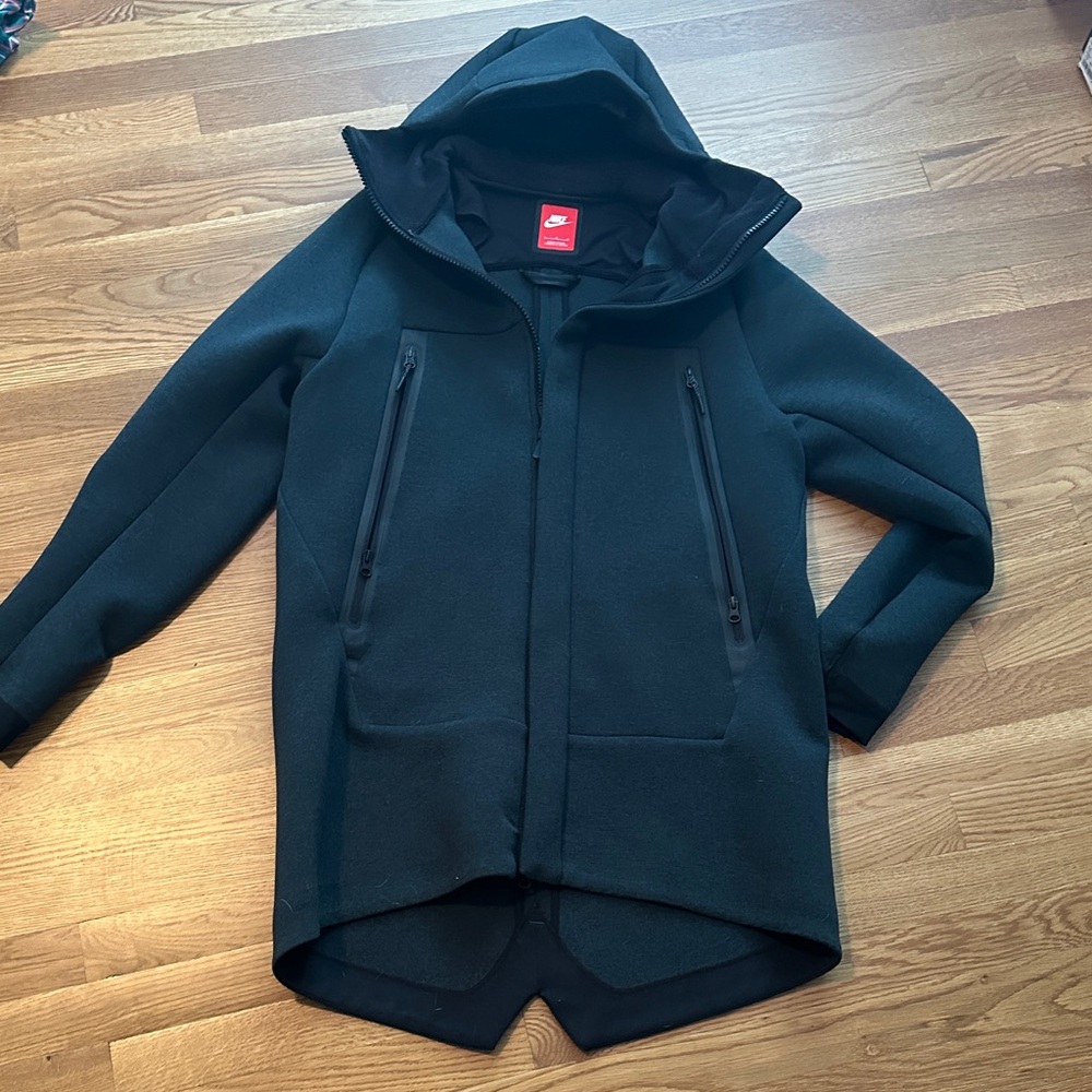 Nike Dark Green Hooded Jacket